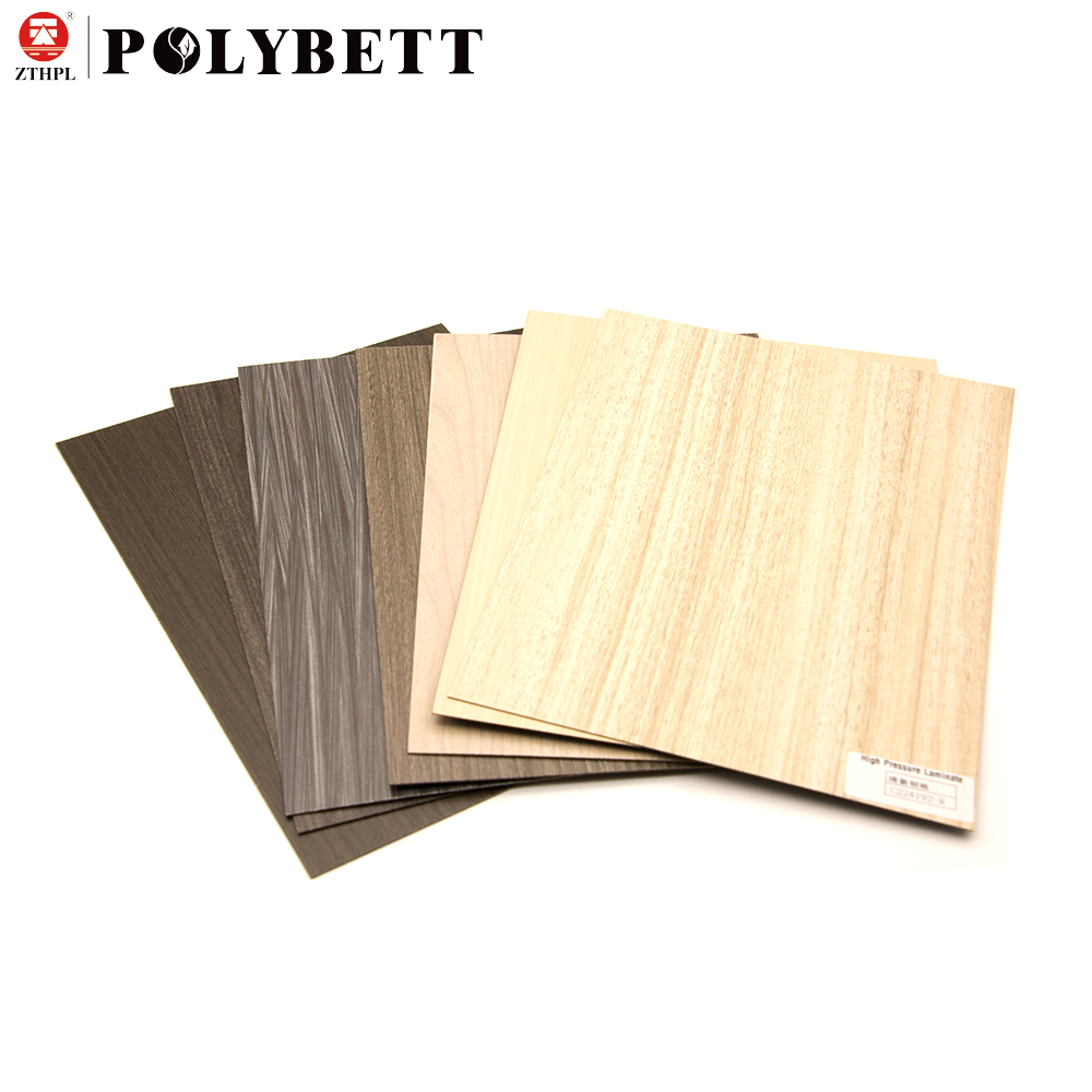 Fireproof high pressure laminate hpl 0.8mm sheets for table top skin 