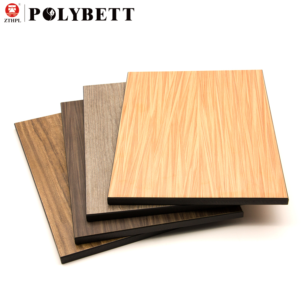 18mm Waterproof And Fireproof Wood Glossy Hpl Compact Laminate Board for Toilet Partition 