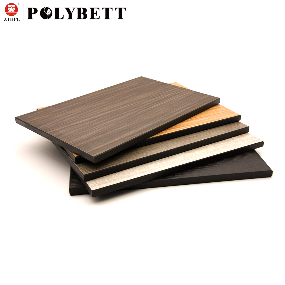 Professional Polybett High Gloss Woodgrain Waterproof Hpl Compact Laminate Boards for Locker