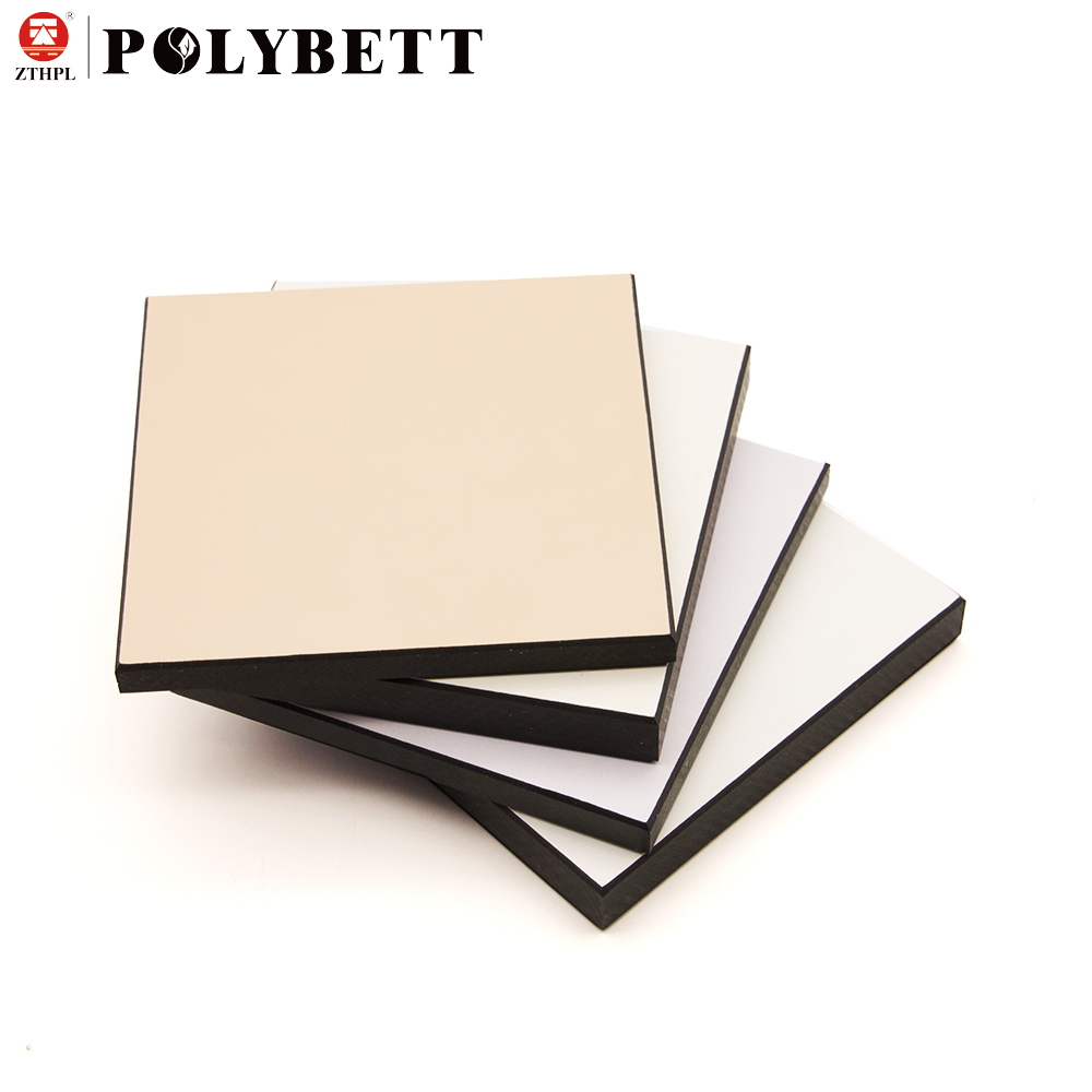 solid color core high gloss 6mm formica high pressure compact laminate sheet hpl panel for worktop 