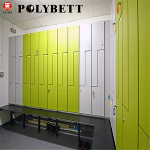 Polybett Easy Clean Phenolic Compact Hpl Laminate for Locker System 